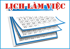 Lịch làm việc của BGH