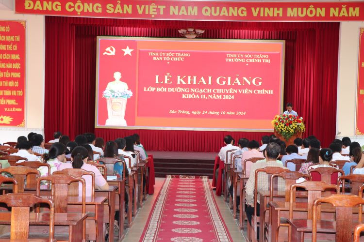 Quang cảnh buổi lễ