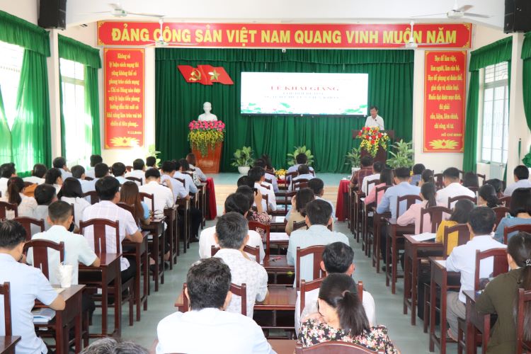 Quang cảnh buổi lễ